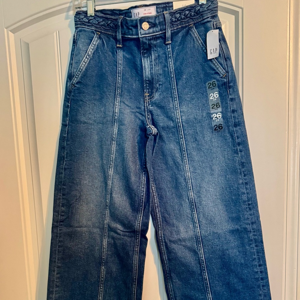 GAP High Rise Stride Jeans